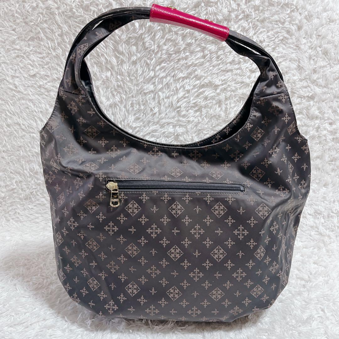 未使用✨ラシット ペリカンバッグ　トートバック　肩掛け　グレー　総柄