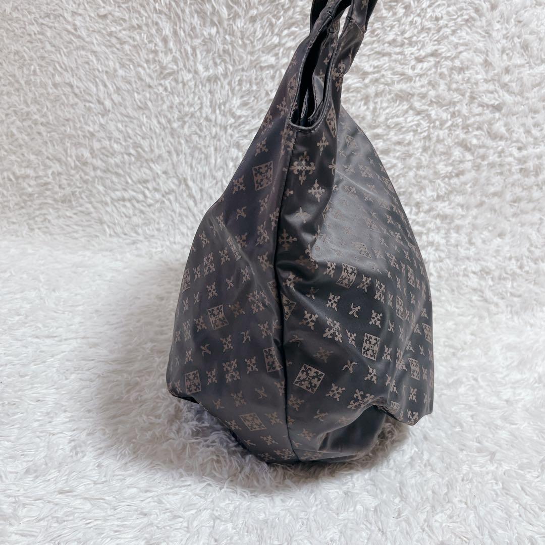 未使用✨ラシット ペリカンバッグ　トートバック　肩掛け　グレー　総柄