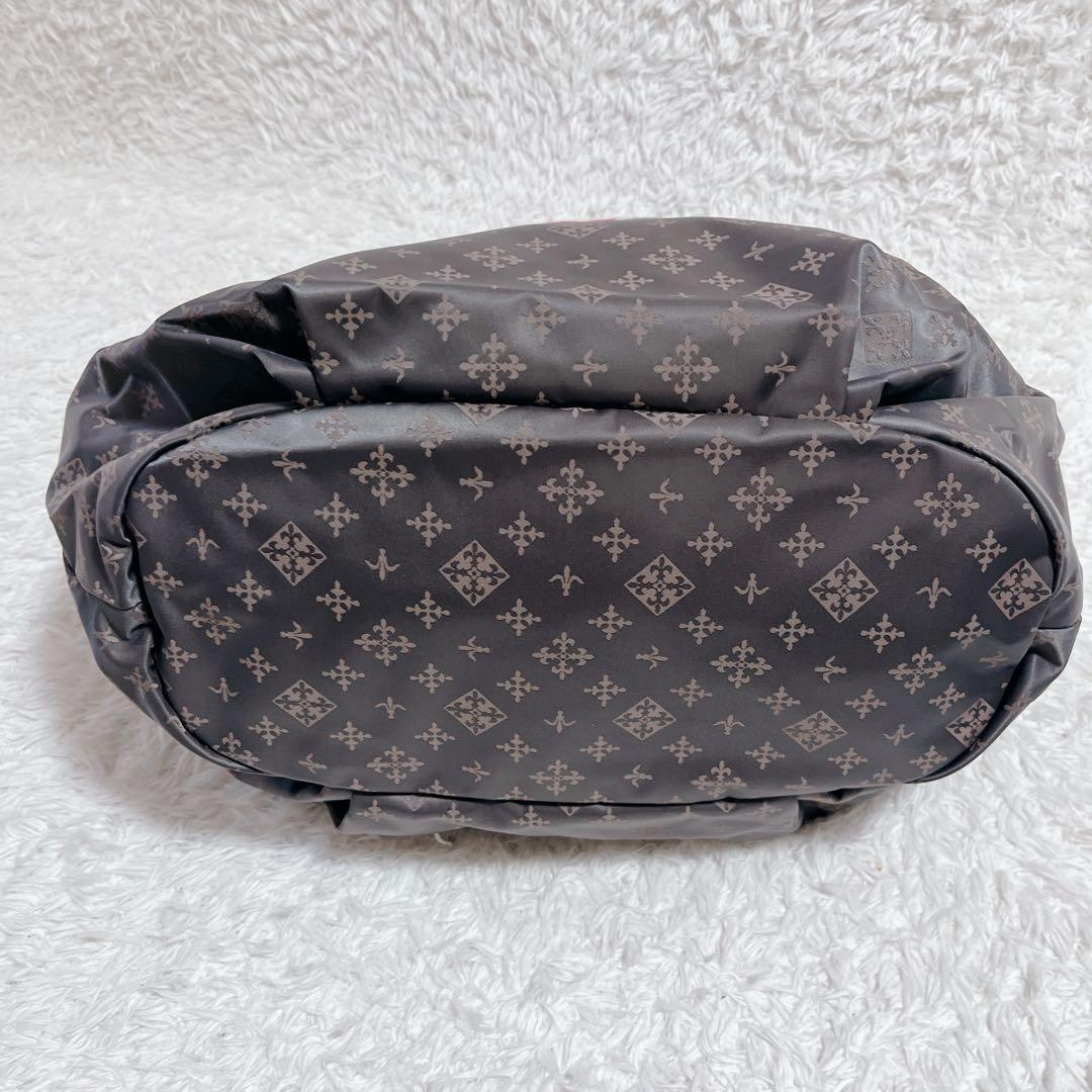 未使用✨ラシット ペリカンバッグ　トートバック　肩掛け　グレー　総柄