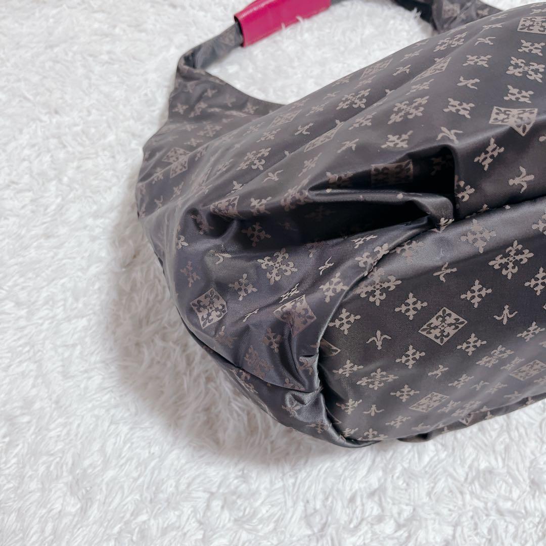 未使用✨ラシット ペリカンバッグ　トートバック　肩掛け　グレー　総柄