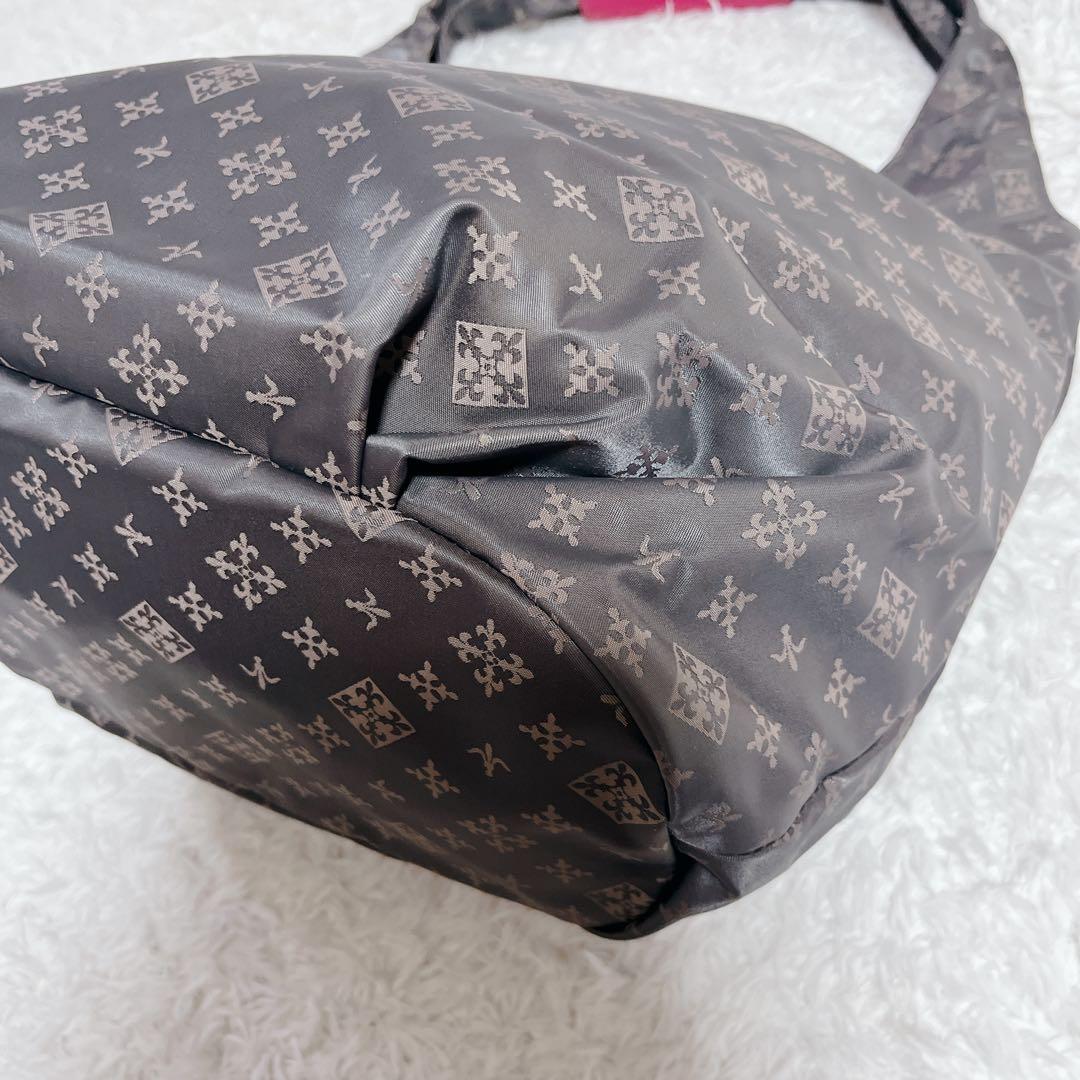 未使用✨ラシット ペリカンバッグ　トートバック　肩掛け　グレー　総柄