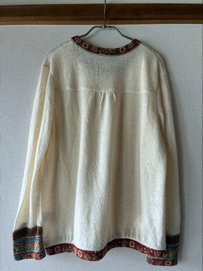 M.&KYOKO (エムアンドキョウコ) セーター 白 ホワイト フリーサイズ