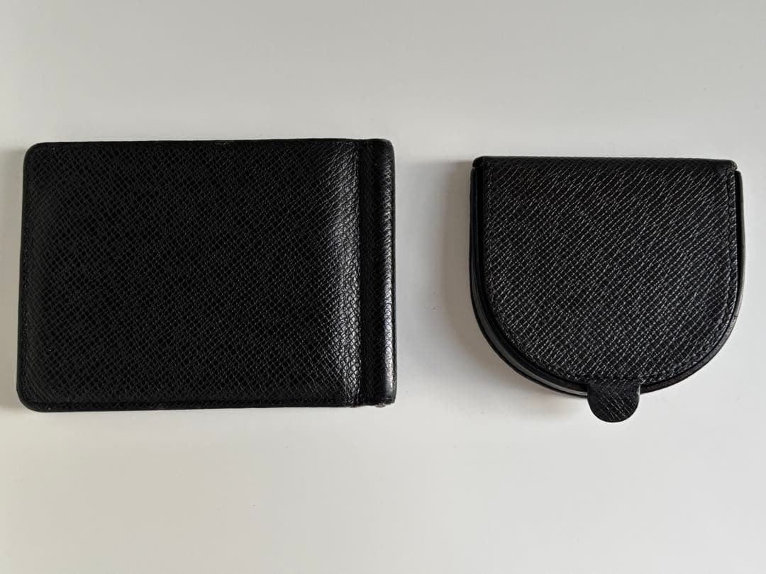 ルイヴィトン タイガ 二つ折り財布マネークリップ&ケースセット 小銭入れ