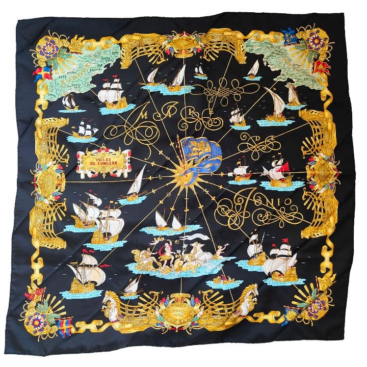 【yo-j】HERMESスカーフ