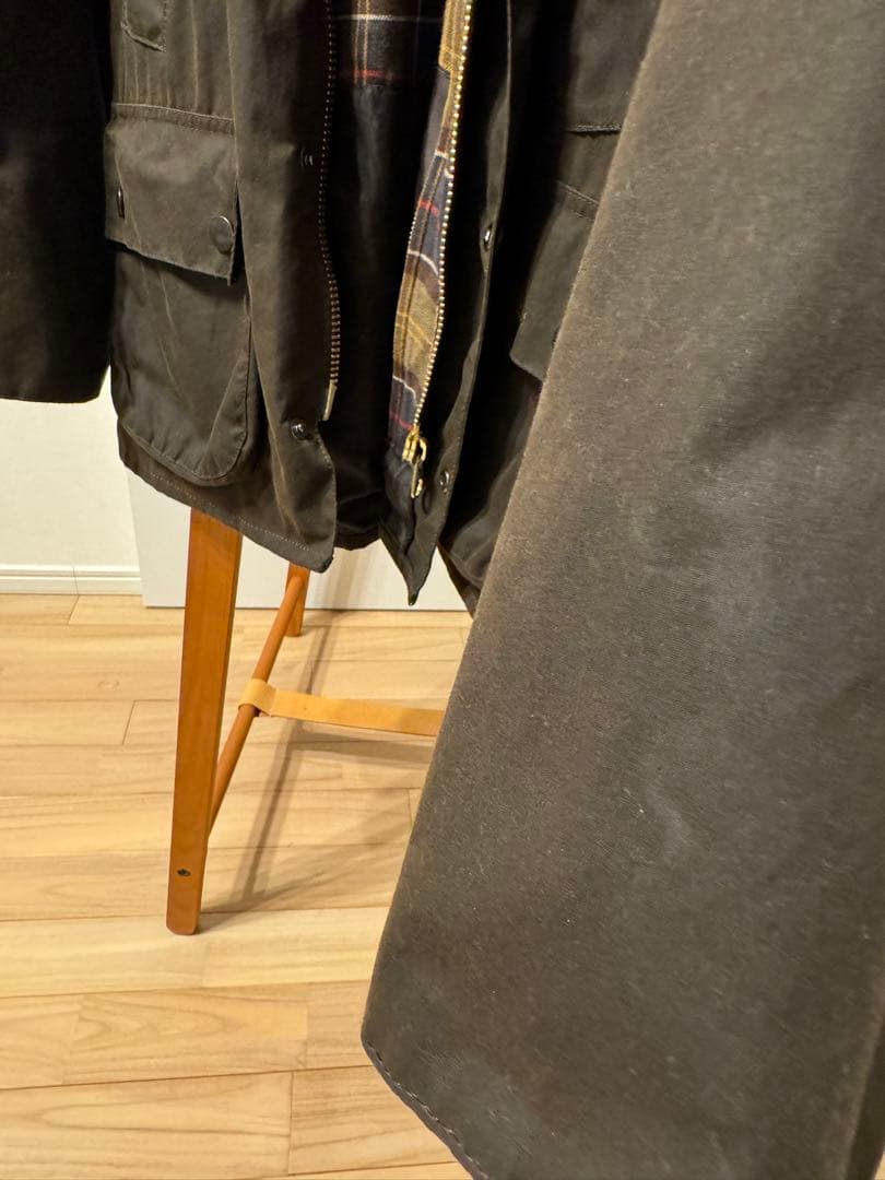 バブアービデイル　クラシックビデイル　希少カラーオリーブ　36 コンディション良