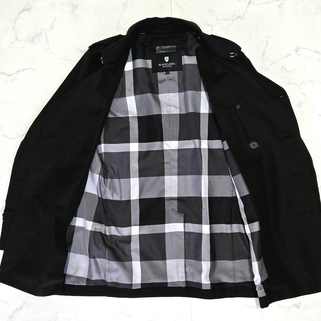ブラックレーベルクレストブリッジ トレンチコート ライナー付き M ブラック