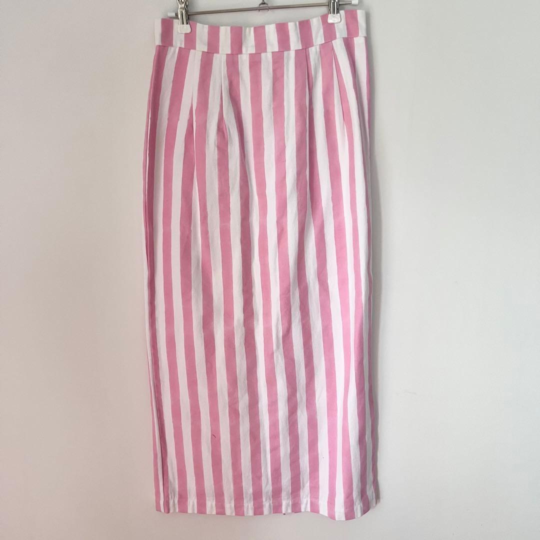 美品■ロンハーマン SZ Blockprints ストライプスカート■