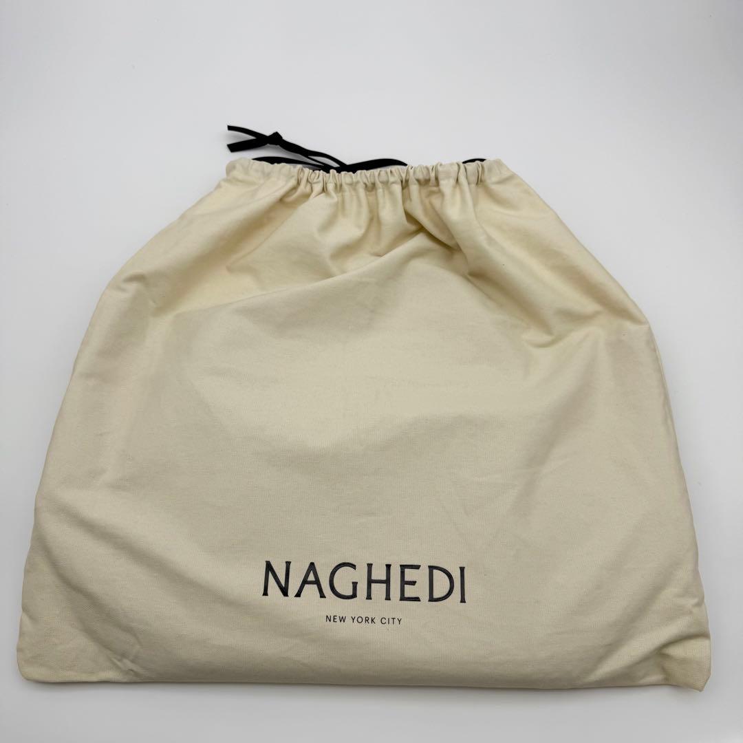 【極美品】NAGHEDI ST BARTHS MEDIUM トートバッグ ポーチ
