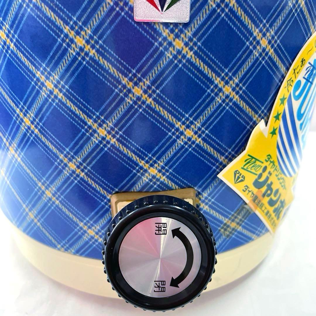 ドリンクジャー昭和レトロ6L未使用、日本製、ウォータージャグ、ポータブルクーラー