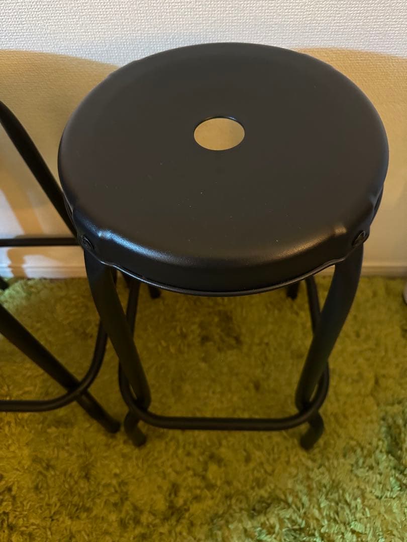 2脚セットIKEAイケア バースツール RASKOG ロースコグ ブラック