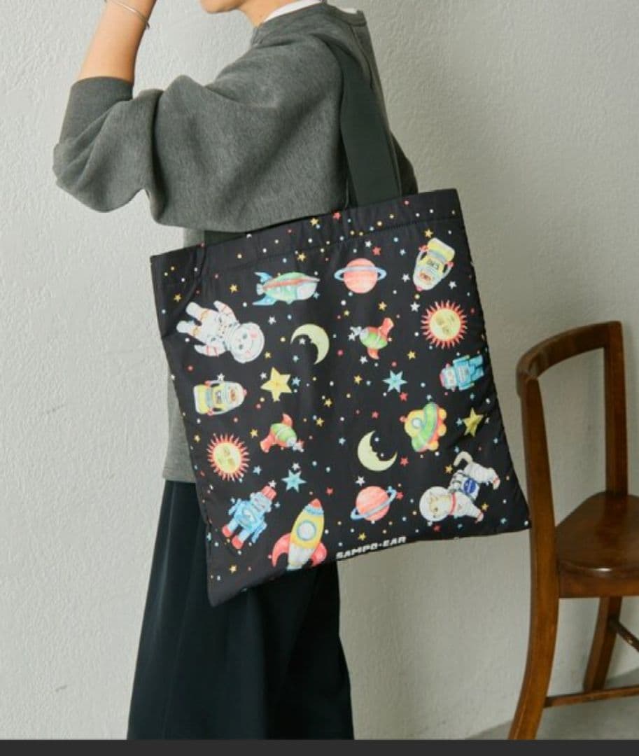 イアパピヨネ sampo×earスペーストイビッグトートバック