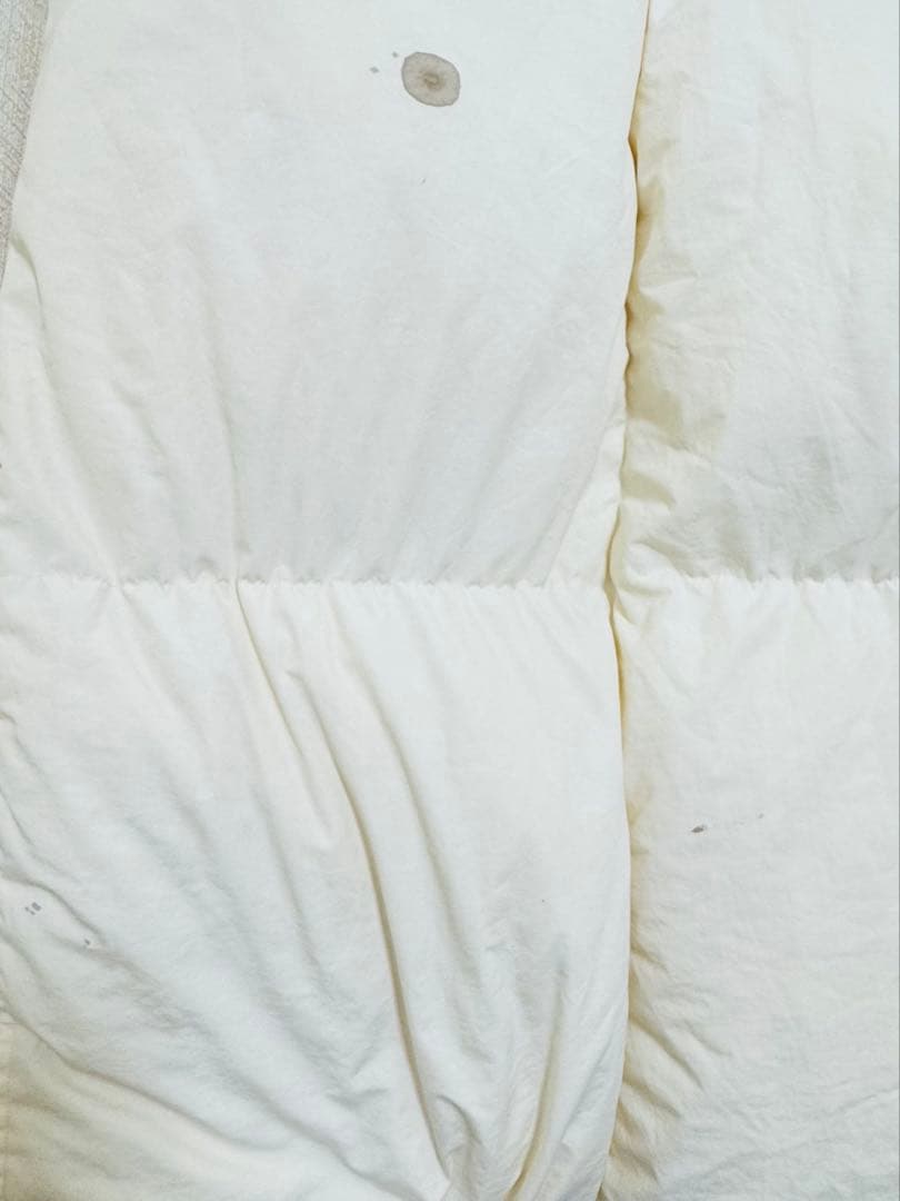 タンスのゲン 羽毛布団 ダブルロング190×210cm ダウン90% ベージュ