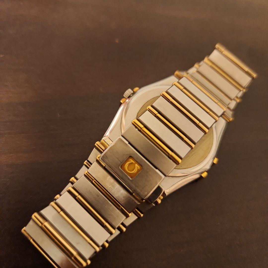 OMEGA　オメガ　コンステレーション　ダイヤ　クォーツ　メンズサイズ