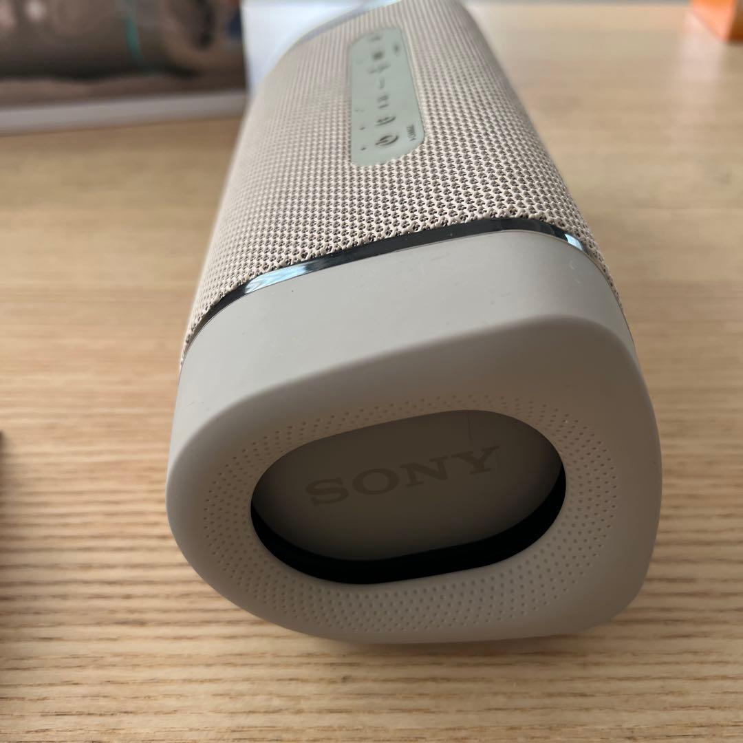 SONY ワイヤレスポータブルスピーカー SRS-XB33 ベージュ