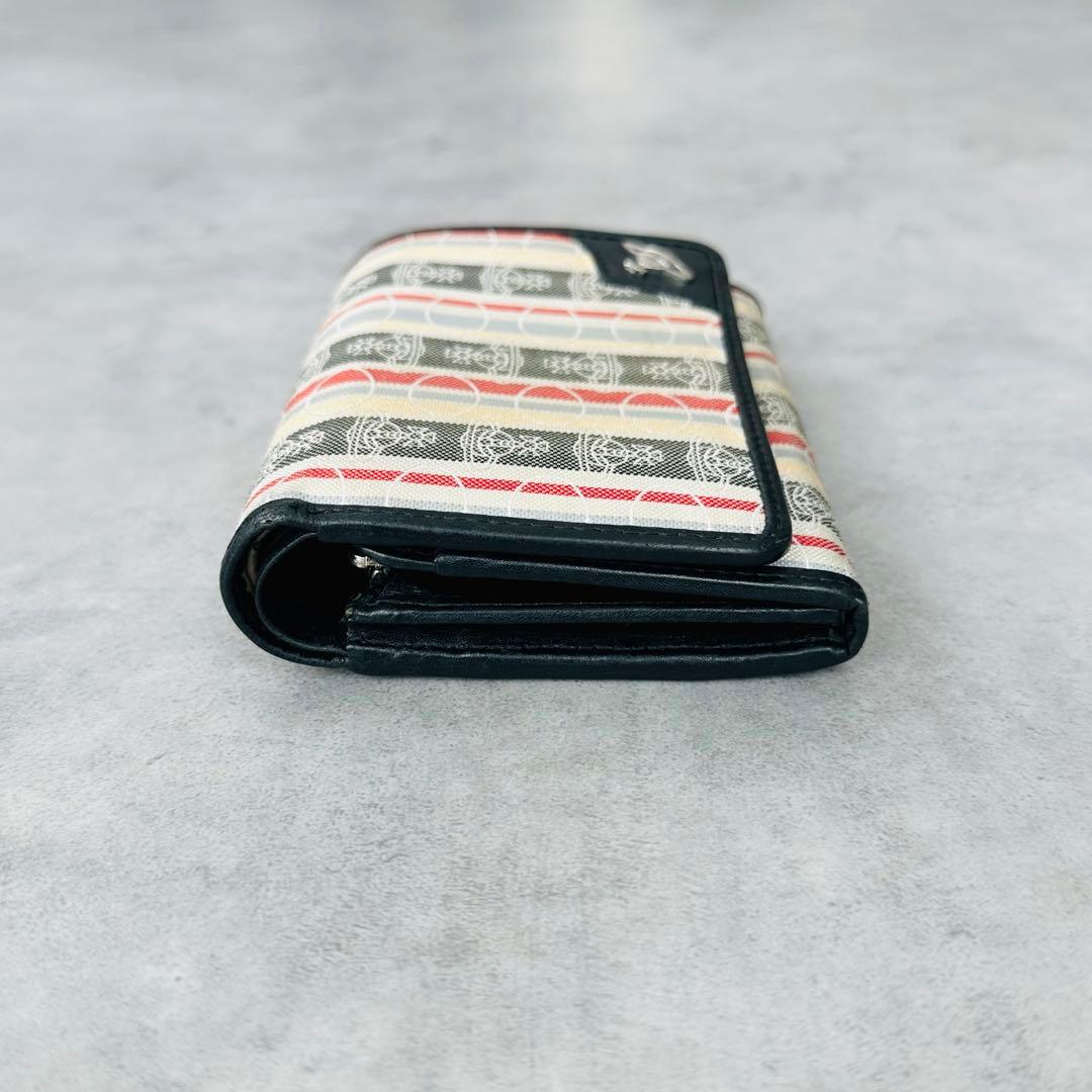 Vivienne Westwood オーブ　マルチストライプ　二つ折り財布