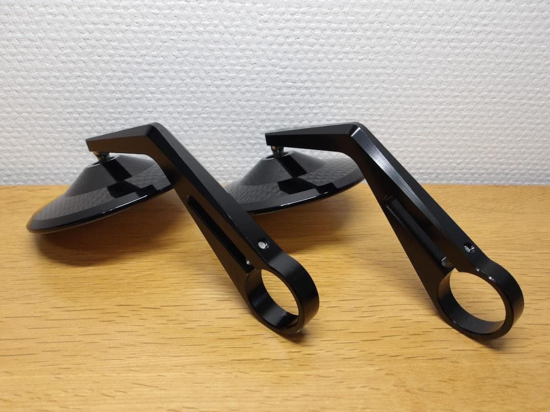 デイトナ　バーエンドミラー　ハイサイダー　モンタナ（ブラック）２本セット