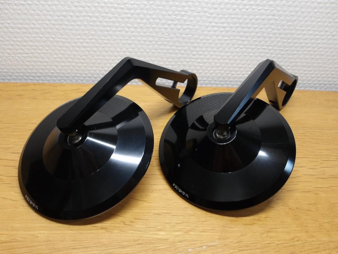 デイトナ　バーエンドミラー　ハイサイダー　モンタナ（ブラック）２本セット