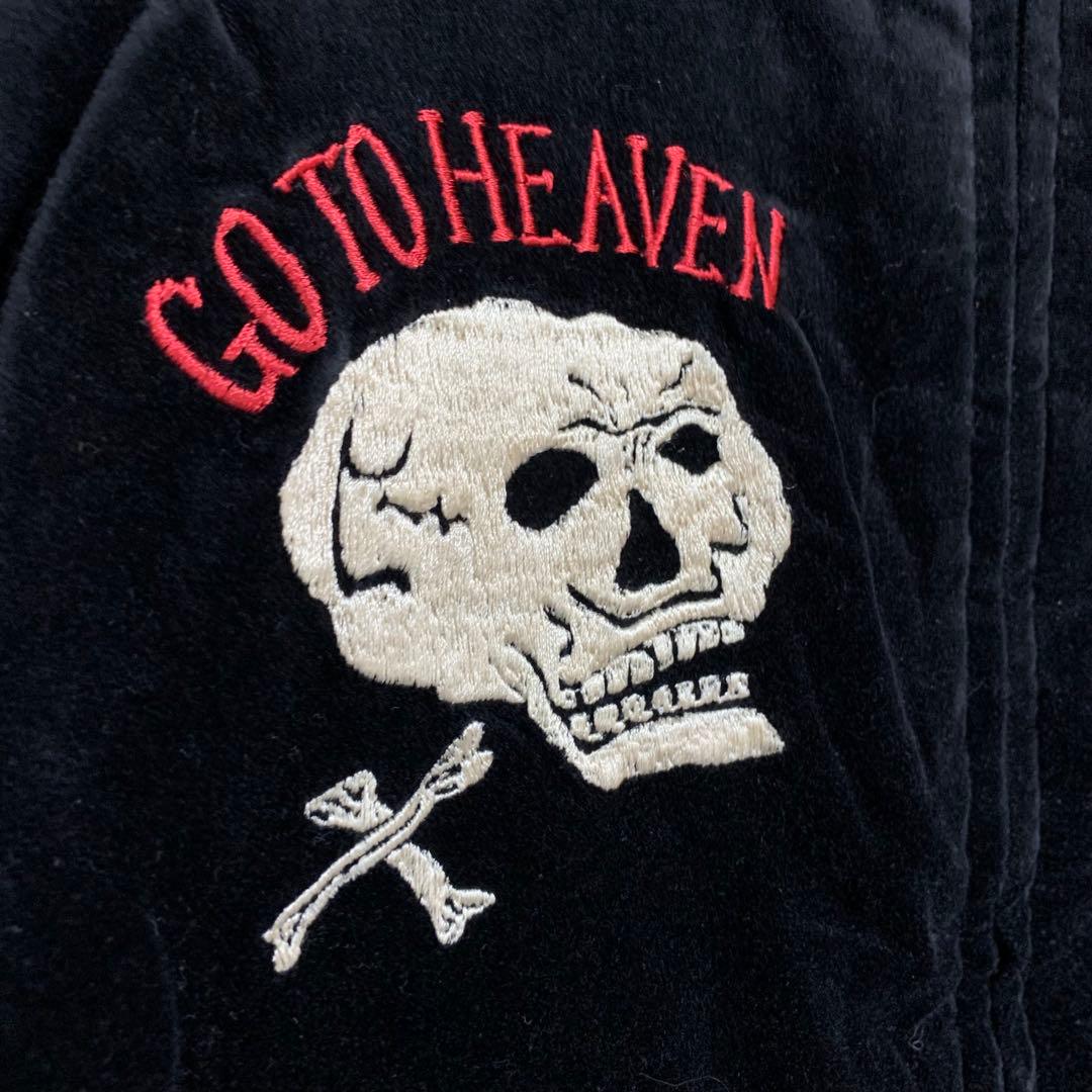 【美品】【東洋EPヴィンテージ】2004年限定モデル（スカル）別珍 リバーシブル