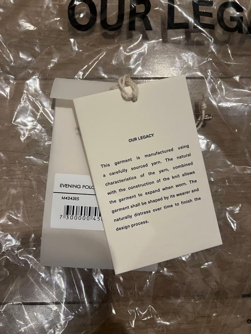 トップス Our Legacy 24AW EVENING POLO 46