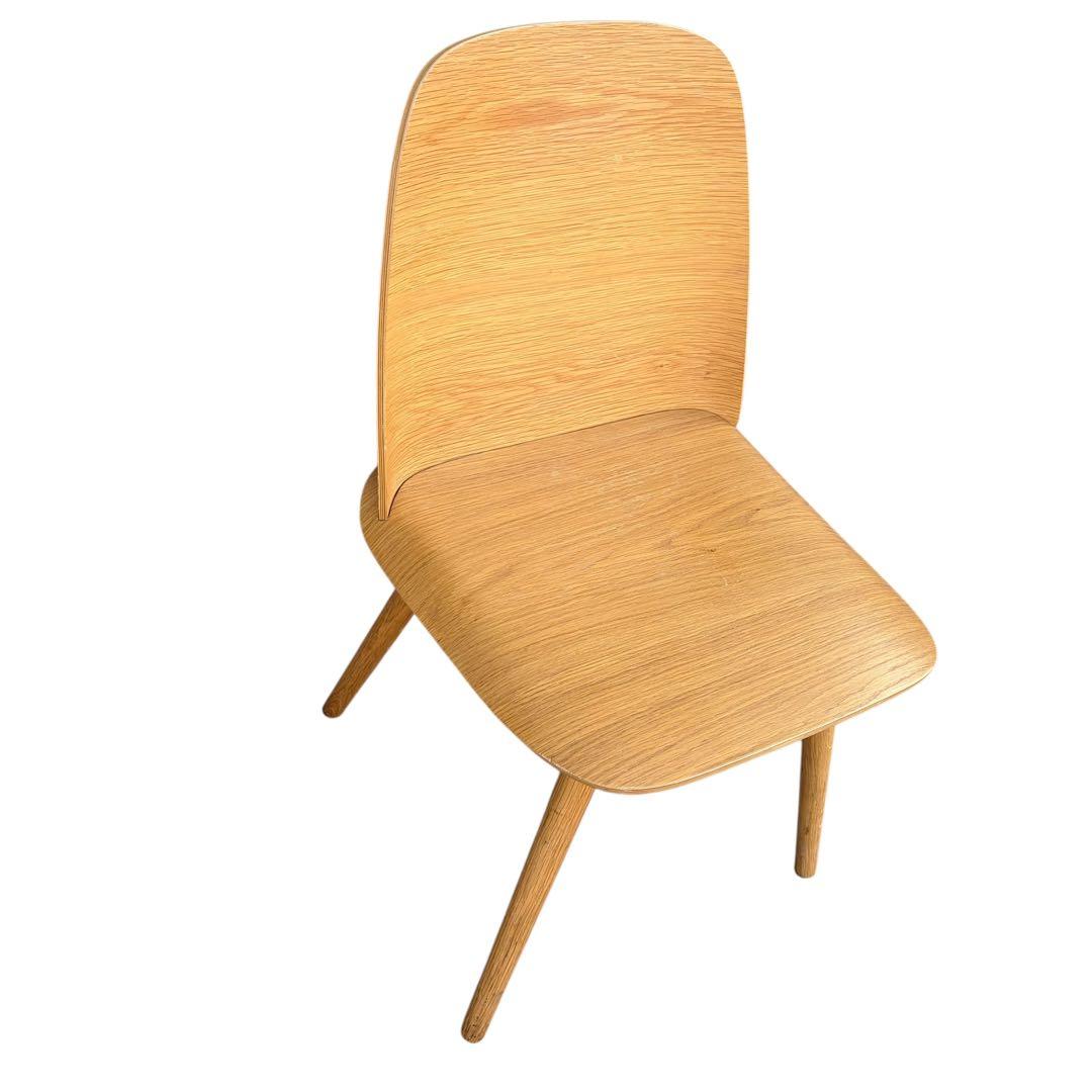 【美品】muuto ムート Nerd Chair ナードチェア オーク 一脚分