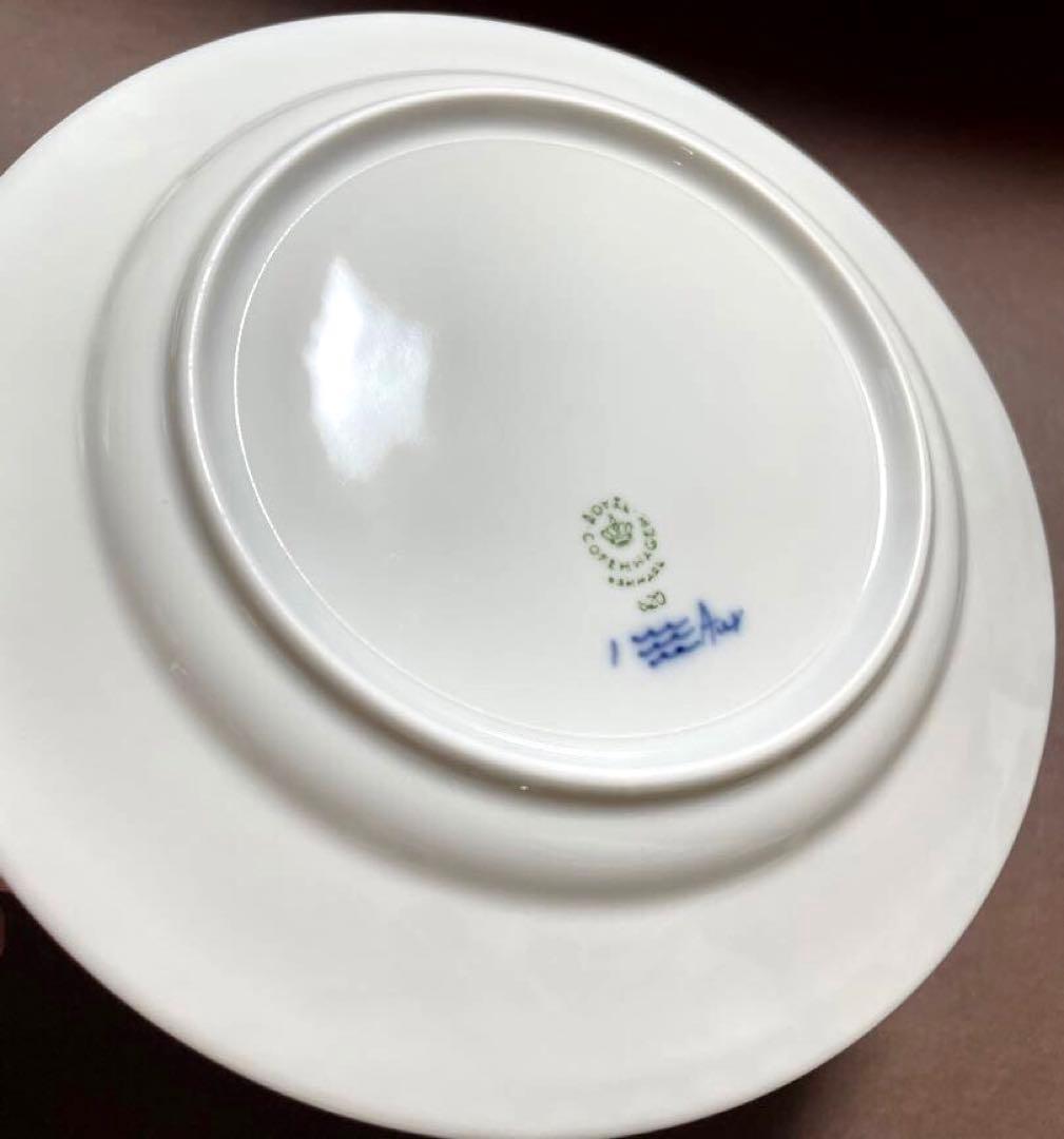 専用◇ロイヤルコペンハーゲンブルーフルーテッドハーフレースプレート19cm未使用