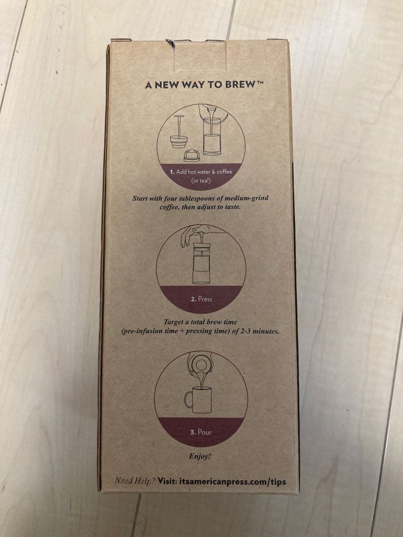 新品未使用American pressアメリカンプレス