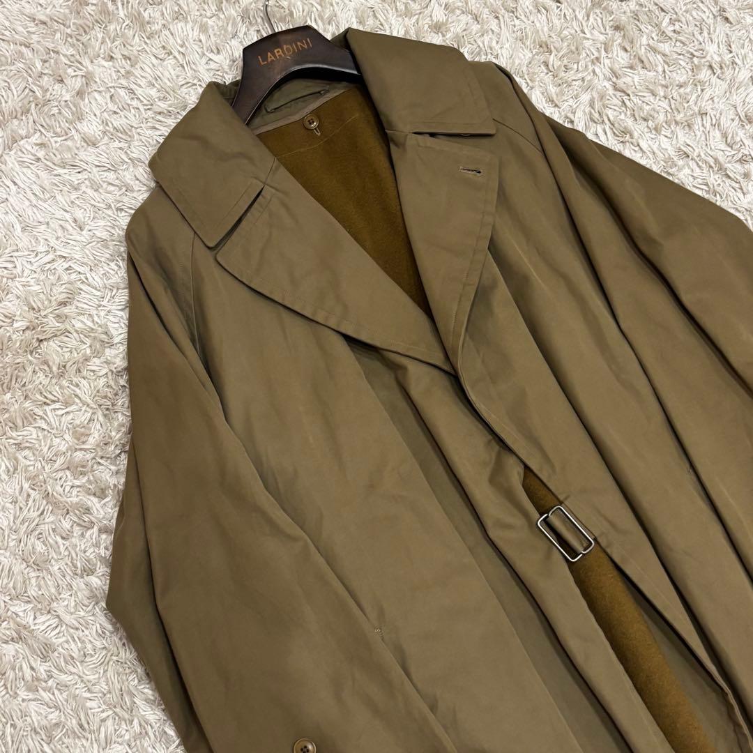 【18aw名作】COMOLI タイロッケンコート カシミア混ライナー付き 1