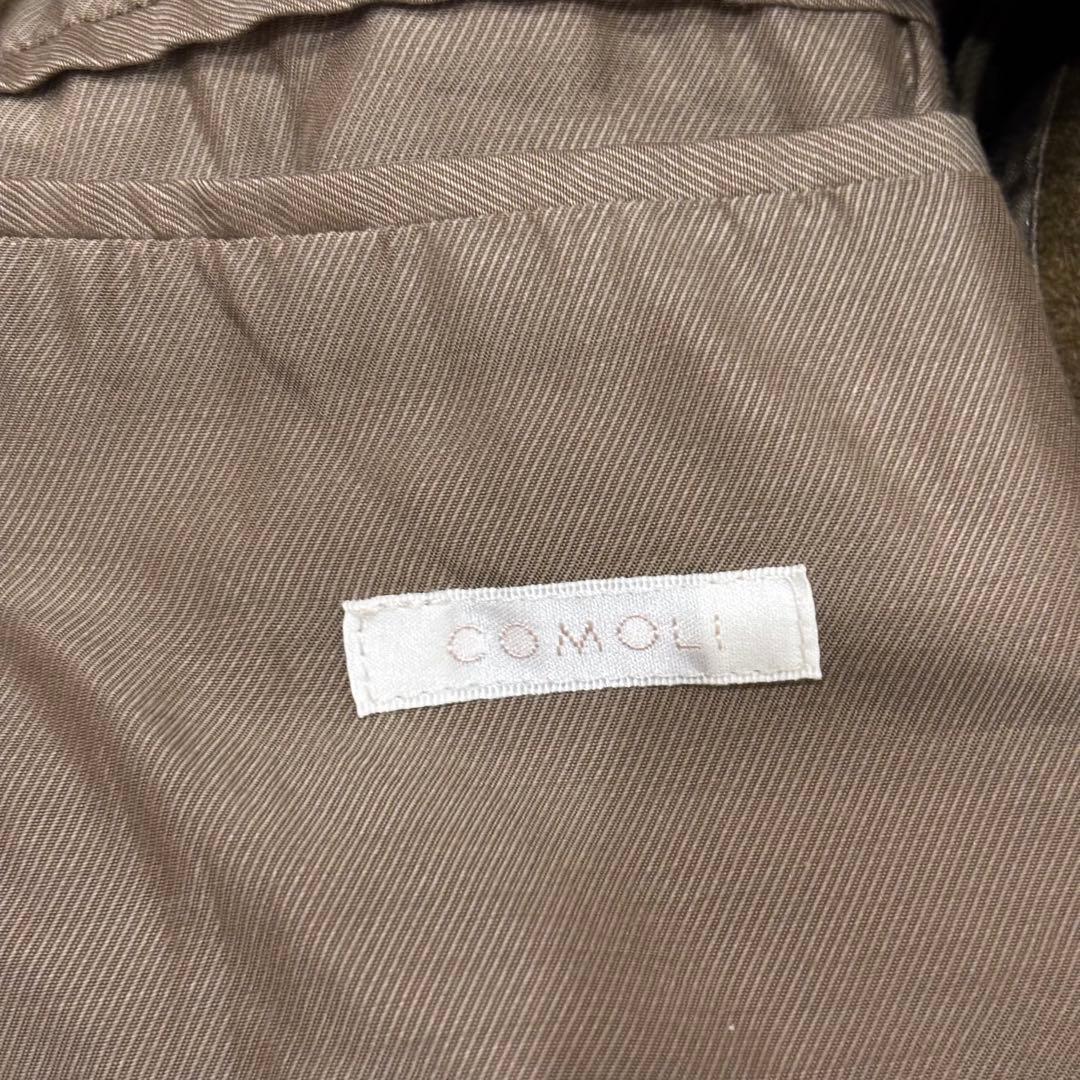 【18aw名作】COMOLI タイロッケンコート カシミア混ライナー付き 1