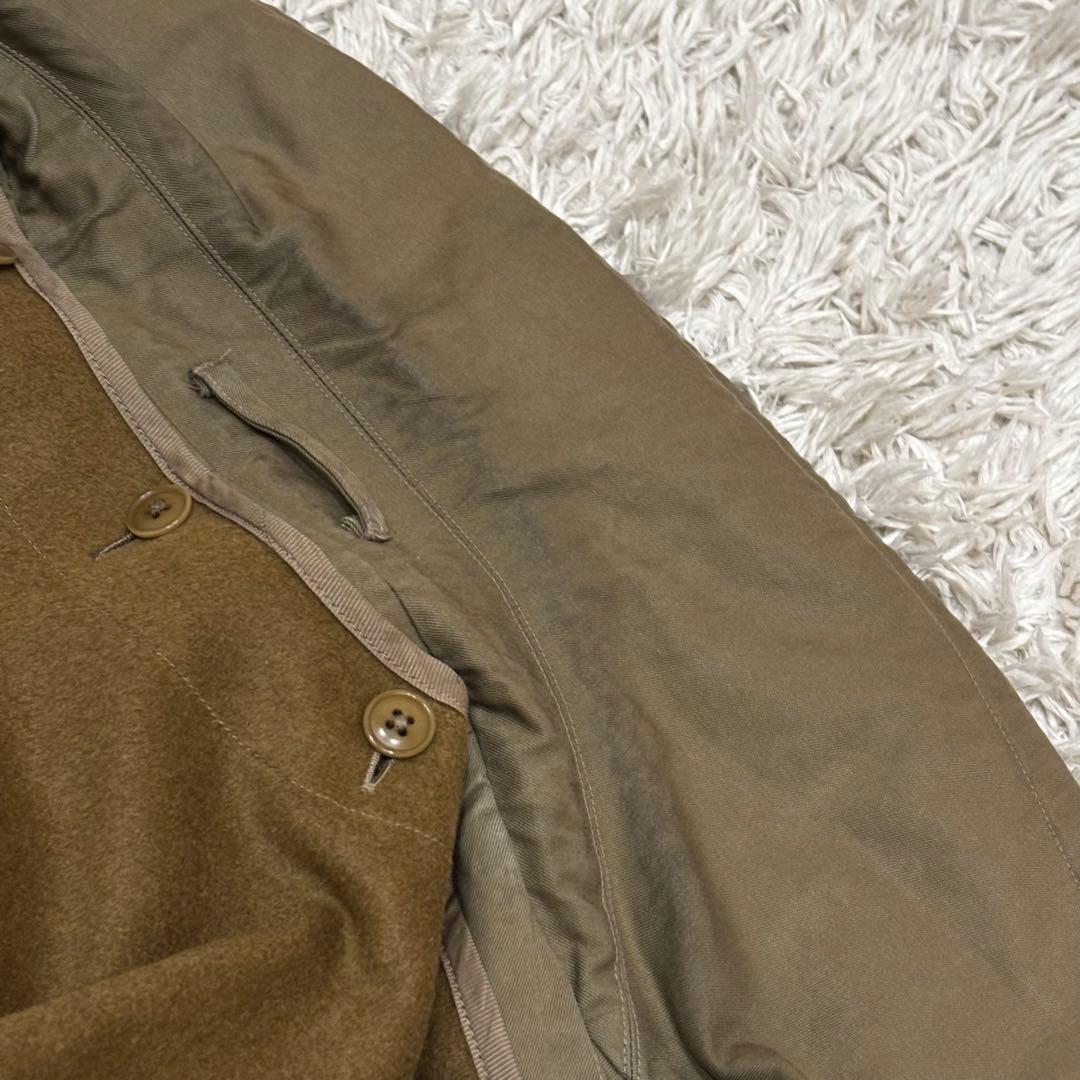 【18aw名作】COMOLI タイロッケンコート カシミア混ライナー付き 1