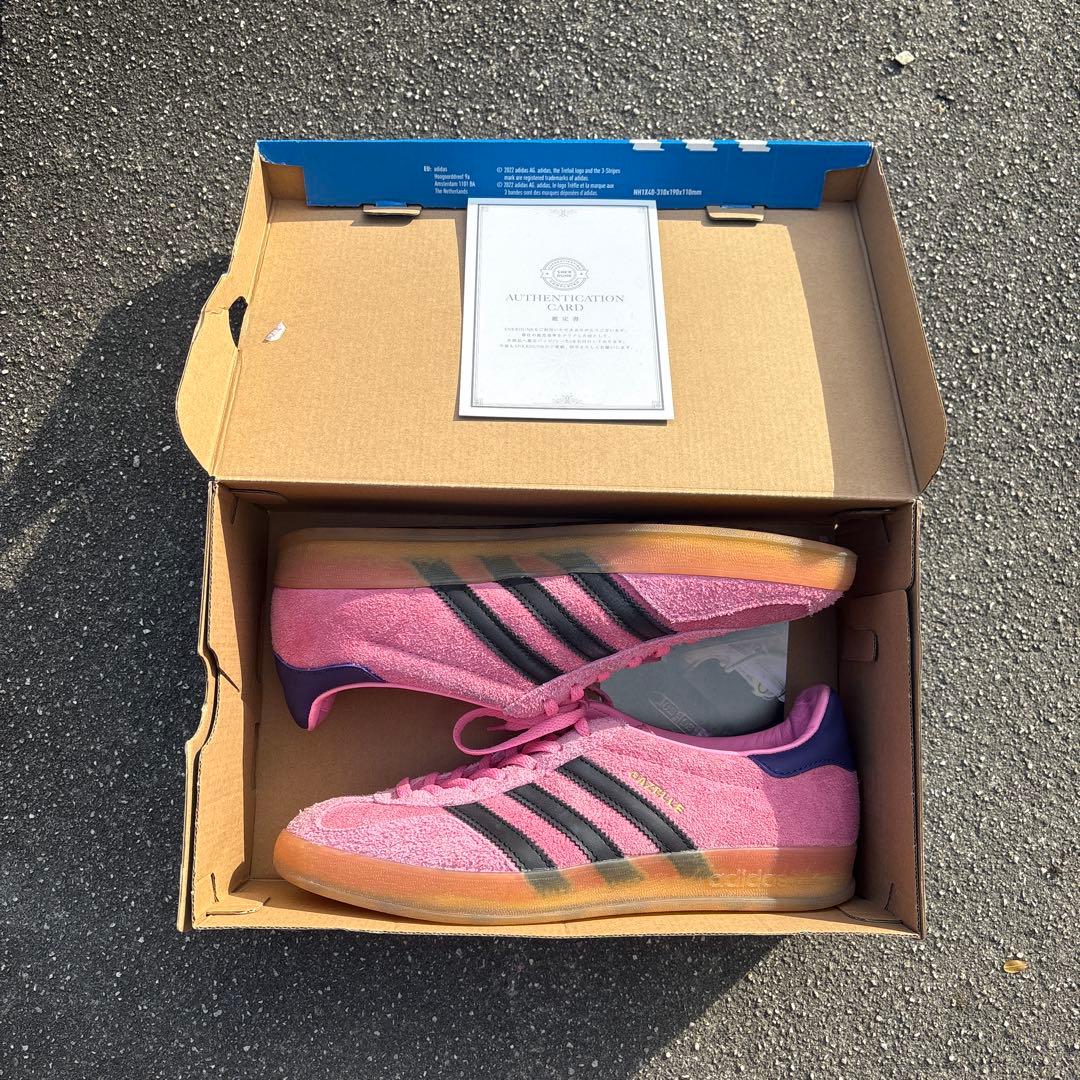 adidas GAZELLE ガゼル ピンク 26.5cm 箱付き