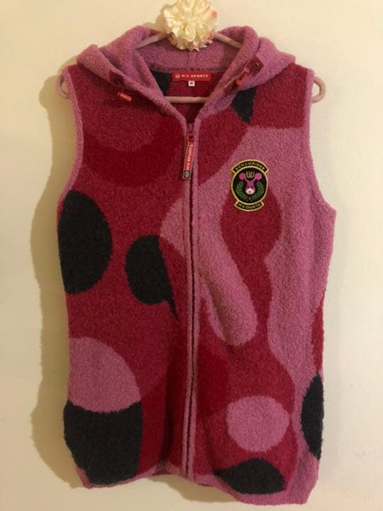 ミエコ ウエサコ レディースゴルフウェア ニット ベスト