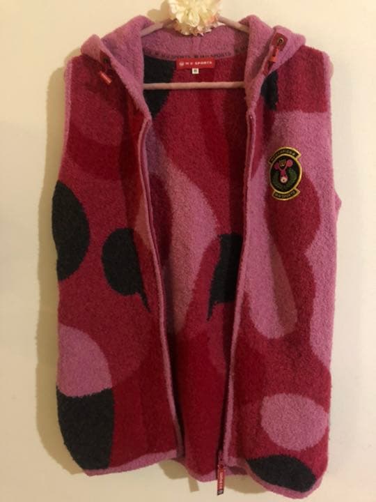 ミエコ ウエサコ レディースゴルフウェア ニット ベスト