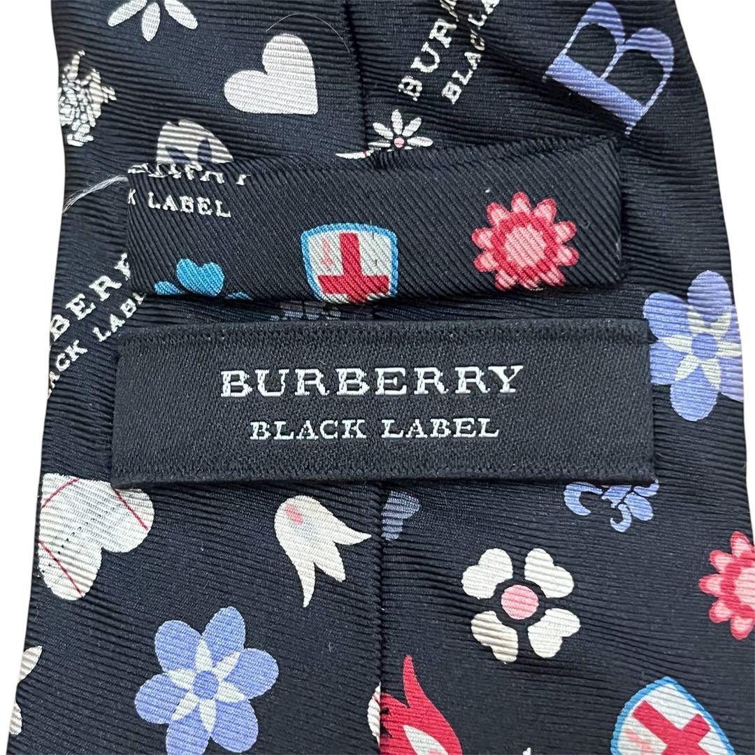 ✨美品　バーバリーブラックレーベル ネクタイ モノグラム ノバチェック ホース