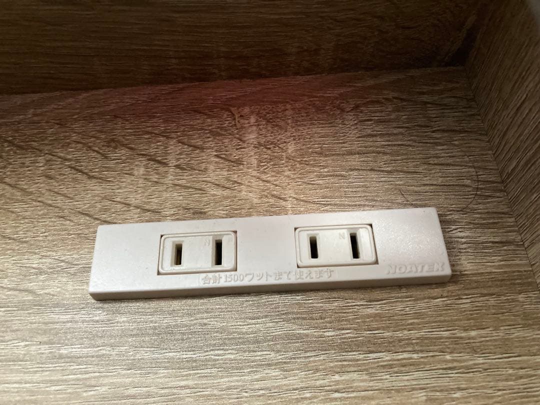 【引き取り限定】引き出し収納 コンセント付き シングルベッド フレーム