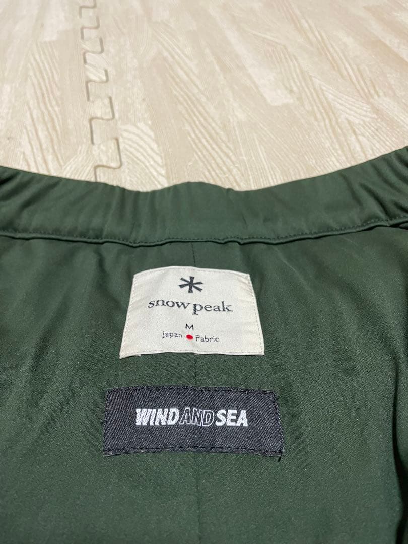 G*0様 WIND AND SEA Peak コラボダウンパンツ