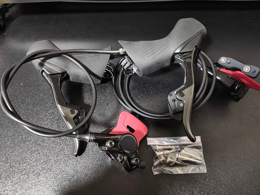 SRAM FORCE eTap AXS D2 レバー・キャリパー前後セット 美品
