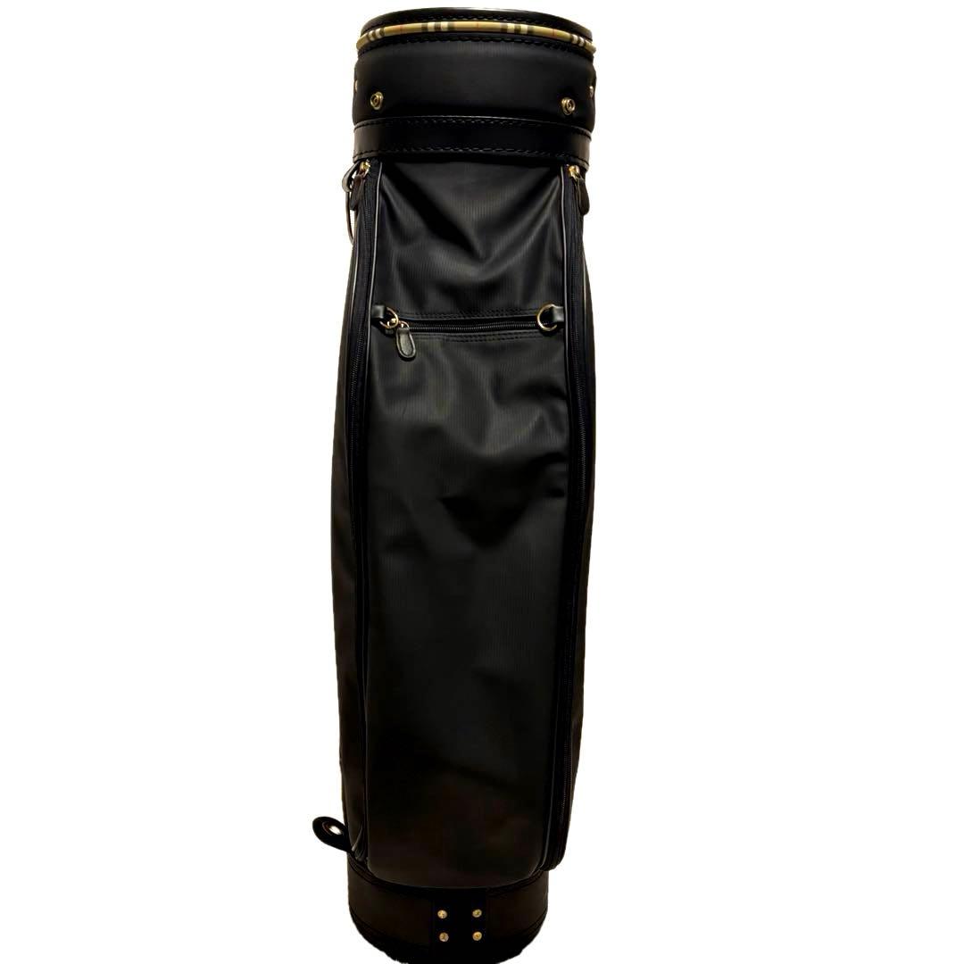 美品　BURBERRY ゴルフバッグ キャディバッグ　ノバチェック　ブラック