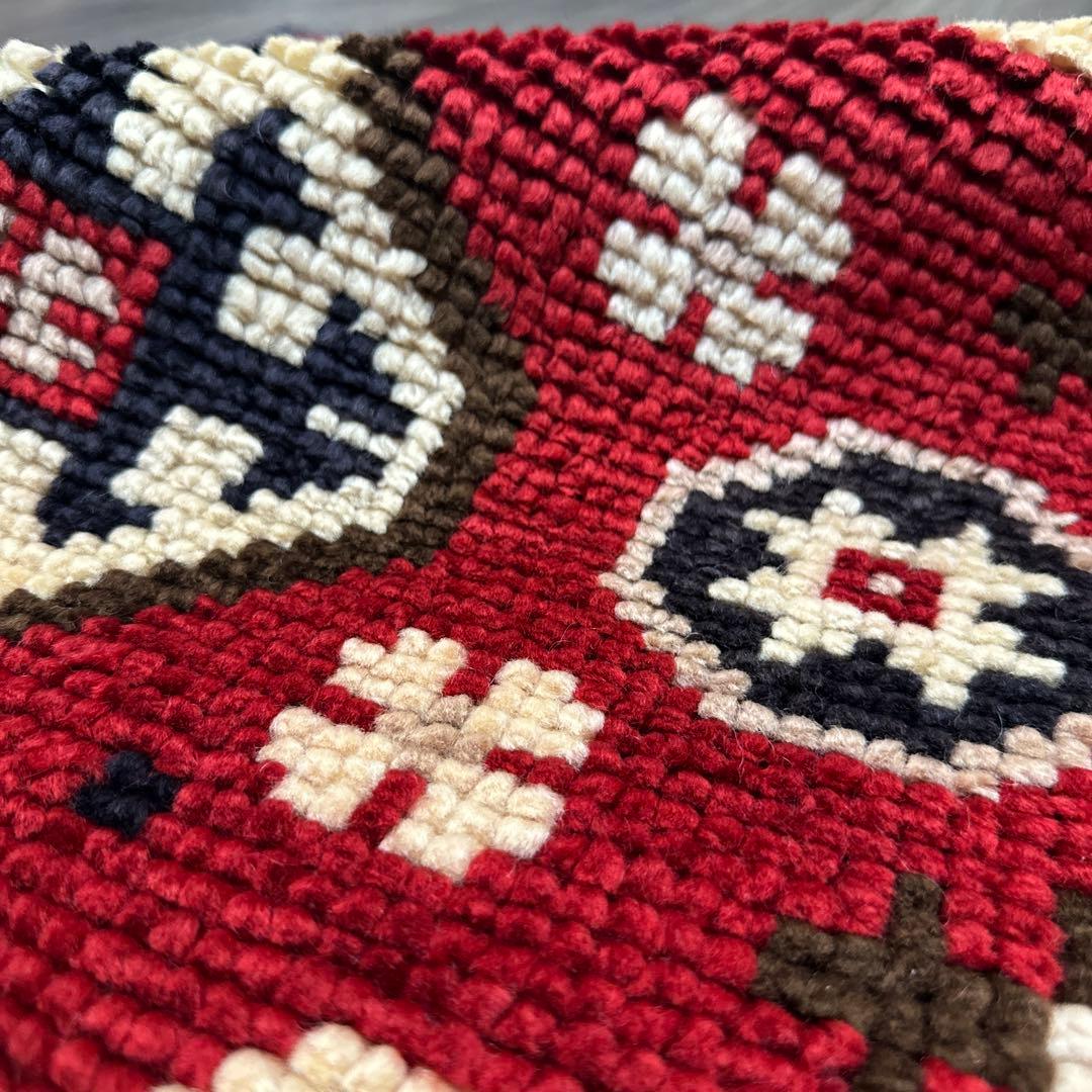 73x136cmモロッコ絨毯ふわふわウールベルベルヴィンテージラグ