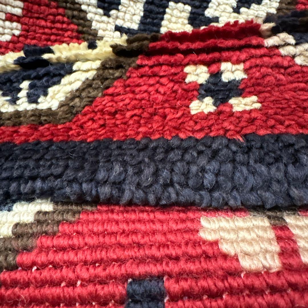 73x136cmモロッコ絨毯ふわふわウールベルベルヴィンテージラグ