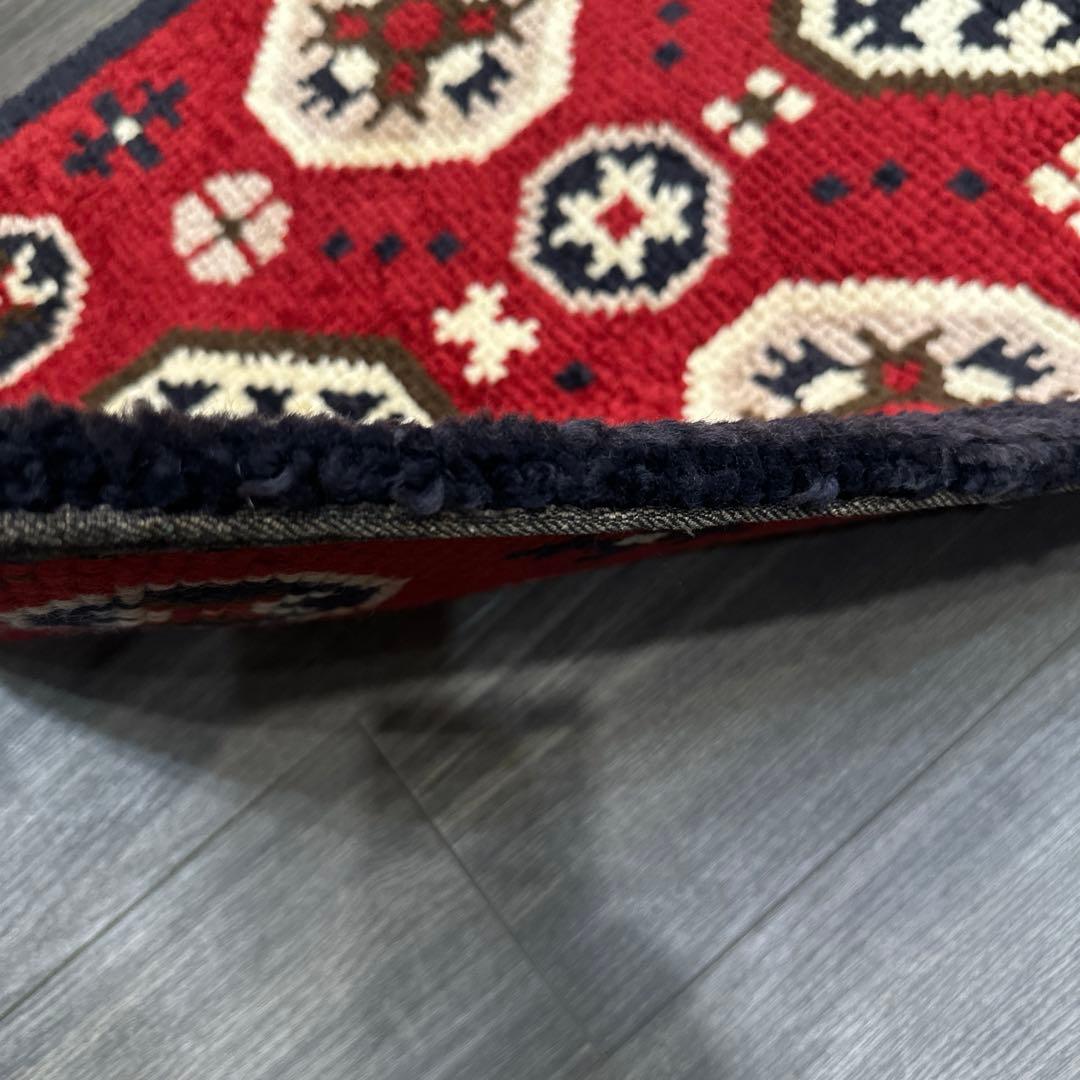 73x136cmモロッコ絨毯ふわふわウールベルベルヴィンテージラグ