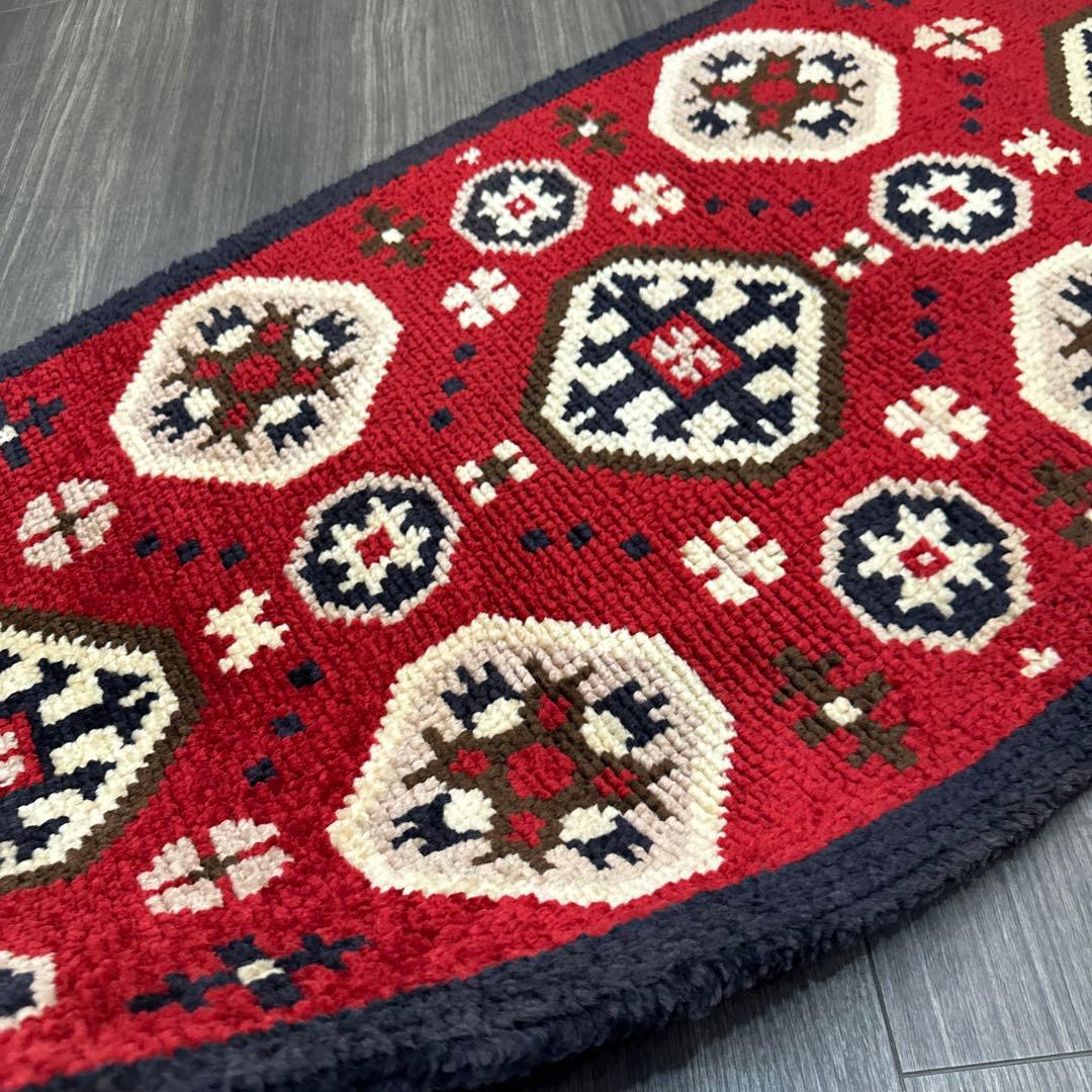 73x136cmモロッコ絨毯ふわふわウールベルベルヴィンテージラグ