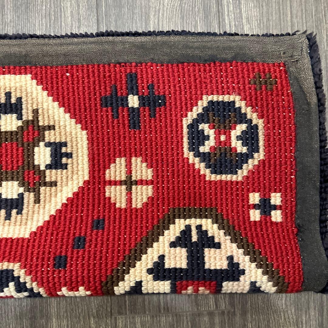 73x136cmモロッコ絨毯ふわふわウールベルベルヴィンテージラグ