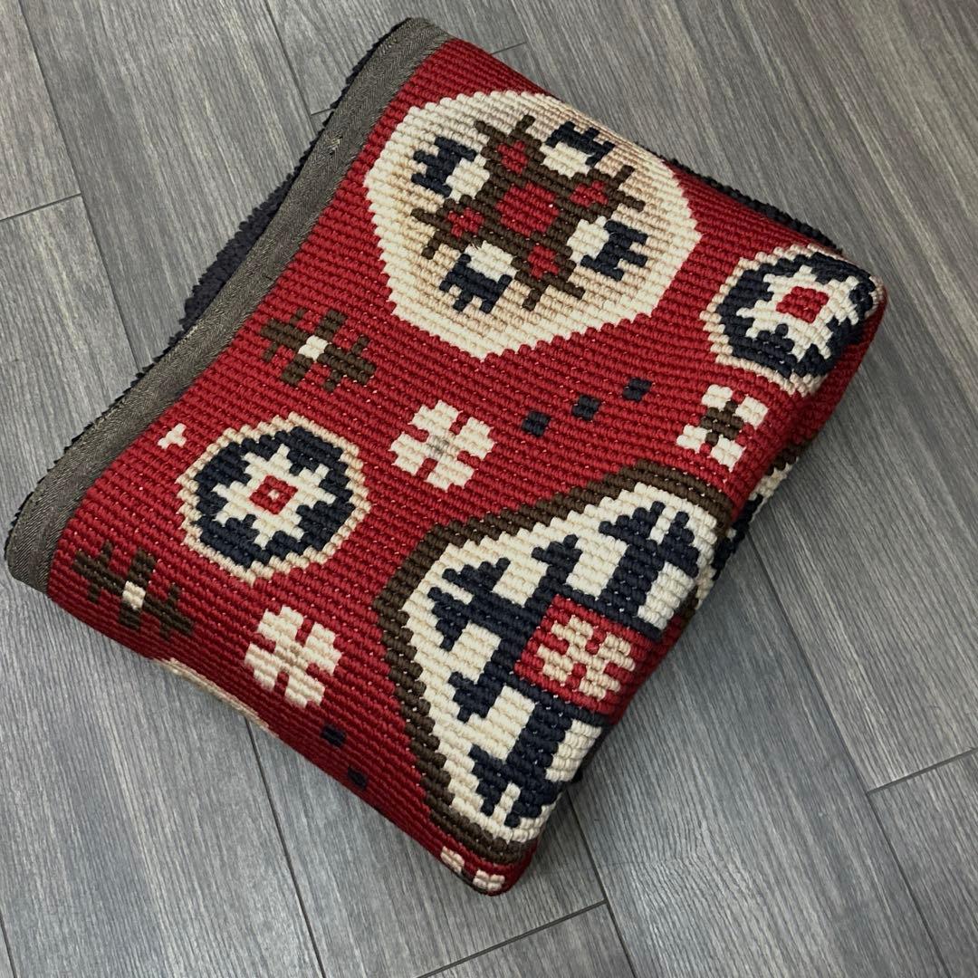 73x136cmモロッコ絨毯ふわふわウールベルベルヴィンテージラグ