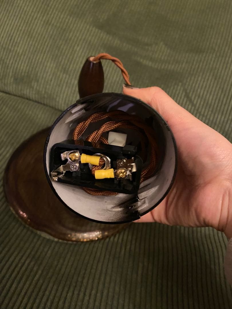 ペンダントライト　アンティーク　ガラス