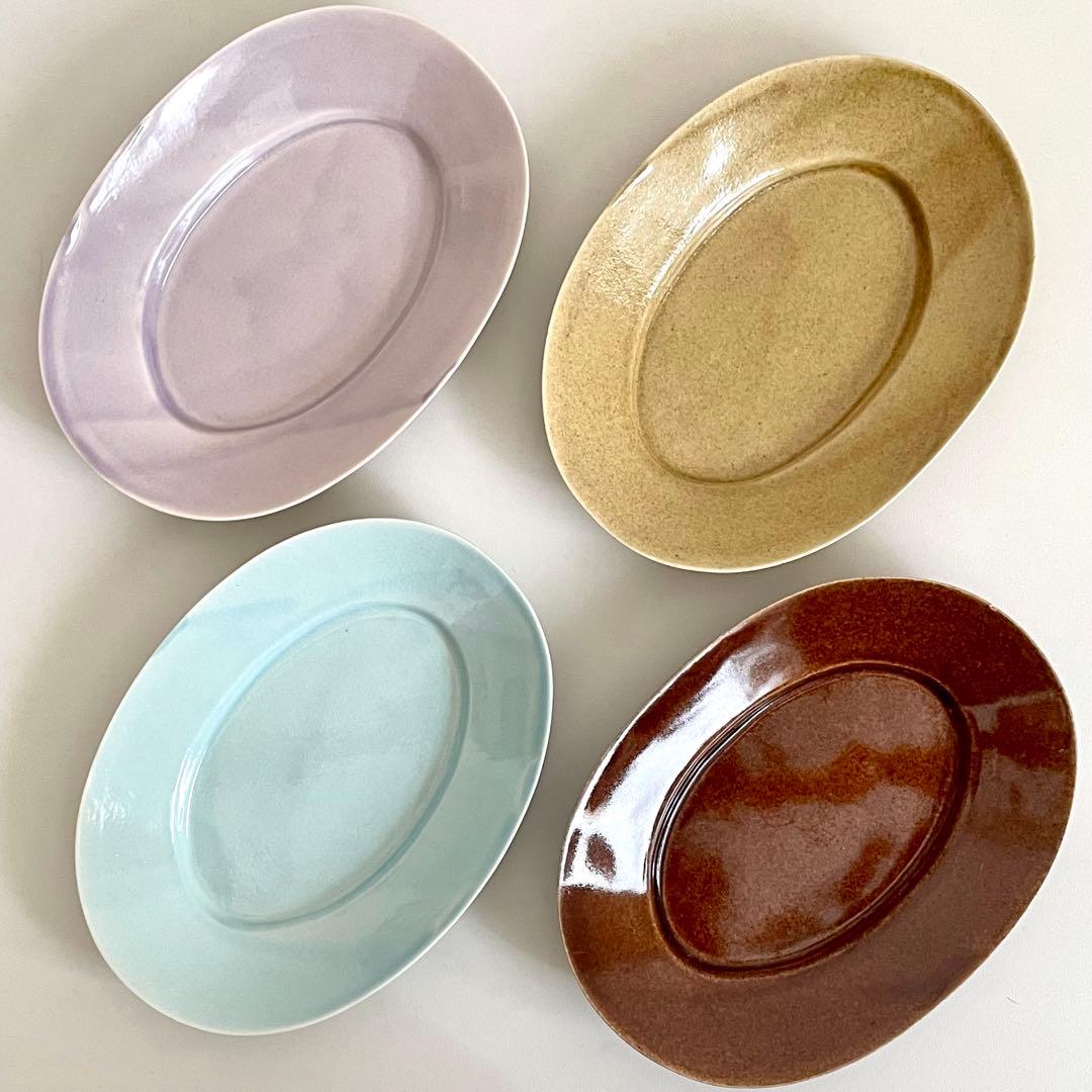 井山三希子　オーバル　小　サイズ1 　4枚セット