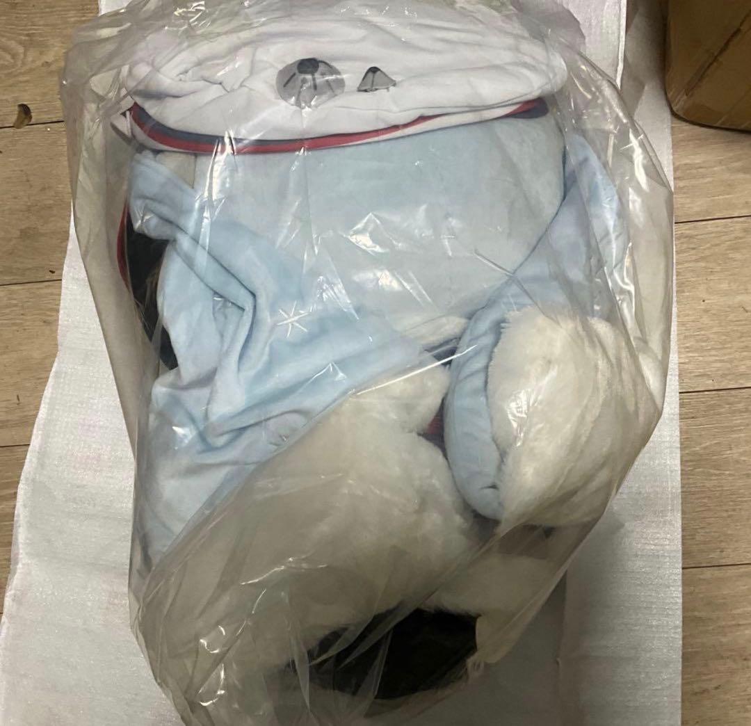 雪ミク　2022 ぬいぐるみ　でか　どでかタグ付き