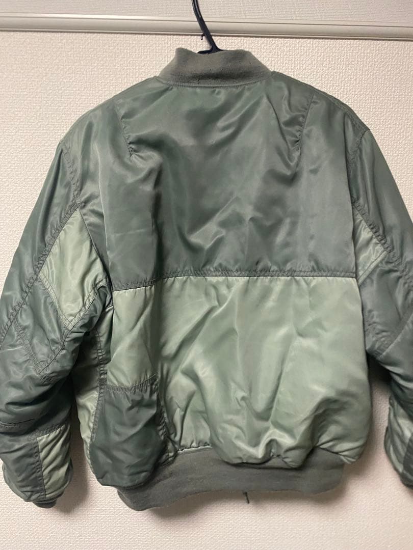 NEIGHBORHOOD smix MA-1 フライトジャケット グリーン