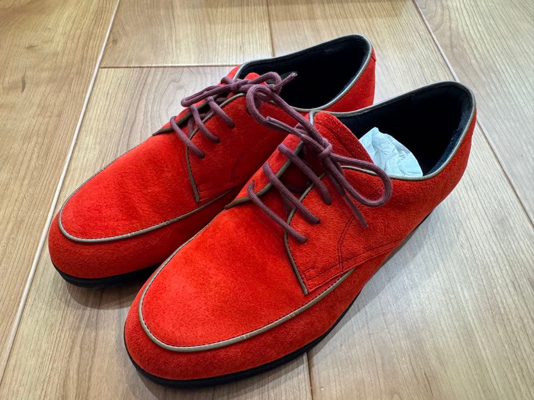 ハッシュパピー レディース レッドスエード size 24.0cm 超美品