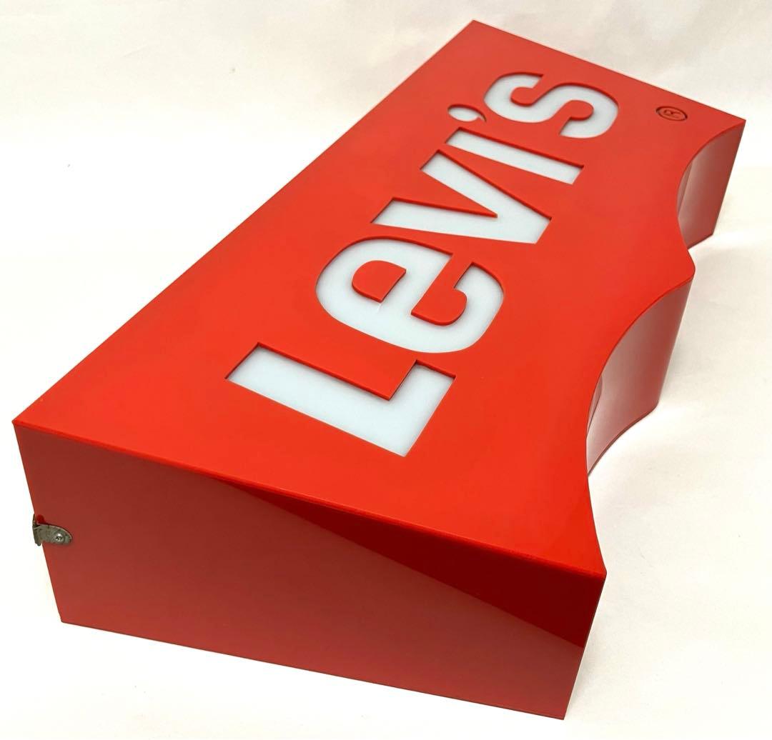 美品 動作保証 LEVI'S リーバイス ネオンサイン 店舗用ディスプレイ看板