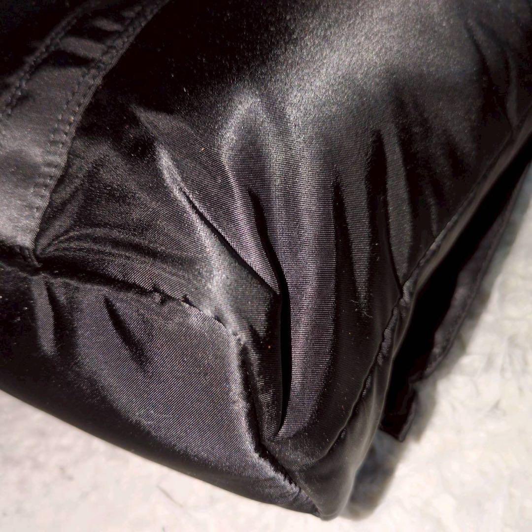 極美品　PORTER ポーター タンカー トートバッグ 黒　A4収納可